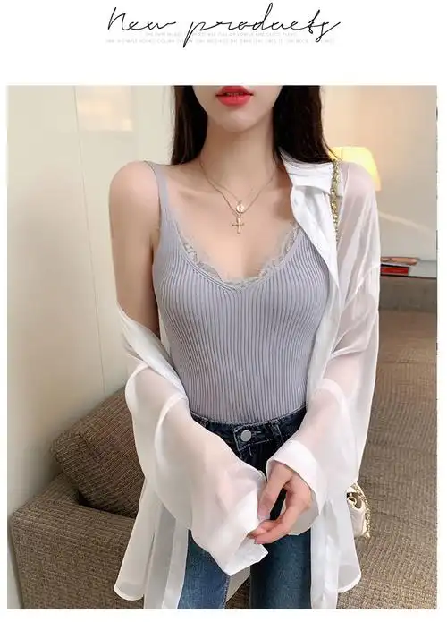 夏季透气防晒衣薄款冰丝女外套薄纱雪纺开衫上衣长袖衬衫 - 17网