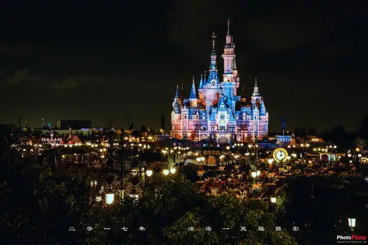 【2017】上海之上海迪士尼夜晚焰火灯光秀