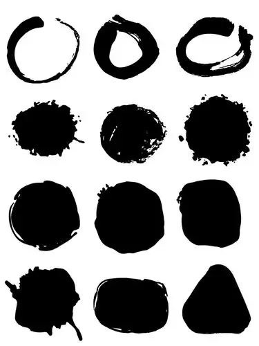 ps水墨笔刷素材