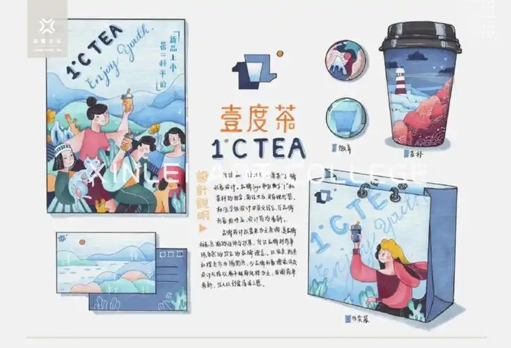 包装手绘高分快题|视觉传达考研|包装设计