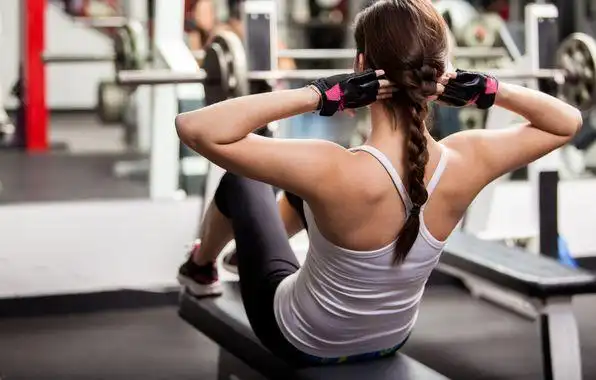 wallpaper gym, woman, workout, fitness