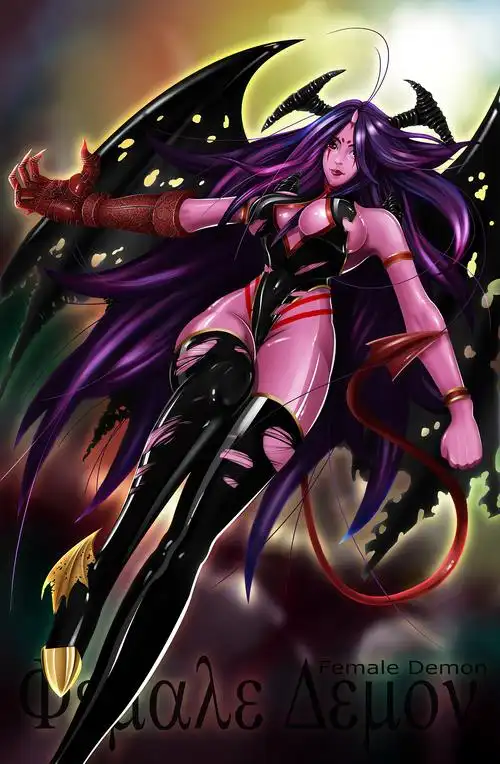 女恶魔77调色 - 原创作品 - 站酷(zcool)