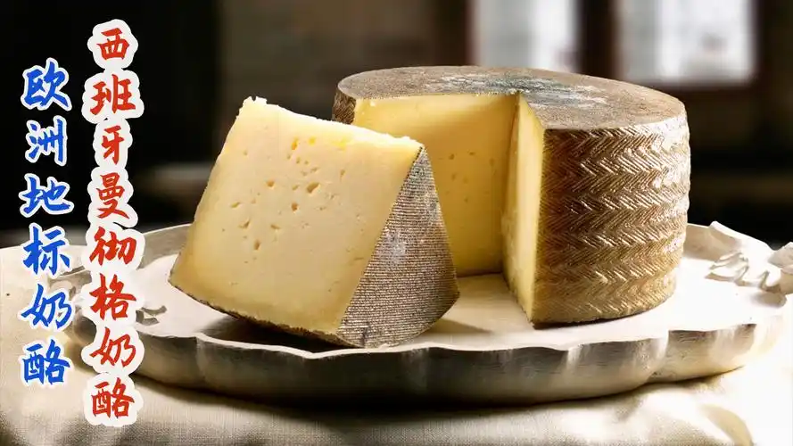 欧洲地标奶酪西班牙曼彻格奶酪