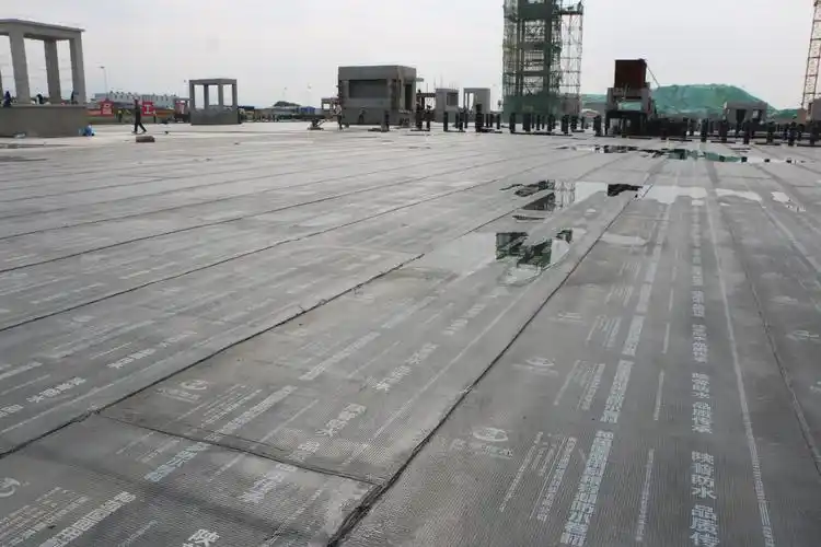 箱体顶板防水施工