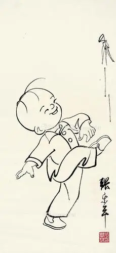 【三毛 镜片 纸本】拍卖品_图片_价格_鉴赏_绘画_雅昌艺术品拍卖网