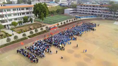 龙田中学2019年田径运动会