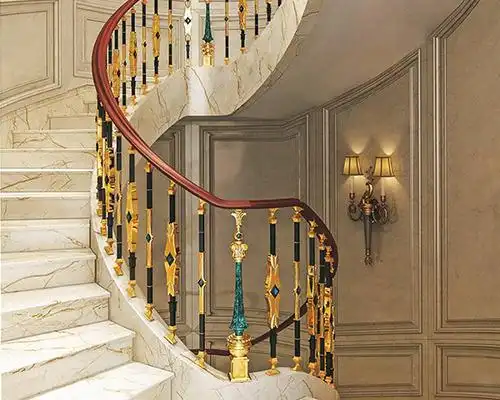 兰州定制铝艺楼梯护手-福建众安金属结构制造有限公司