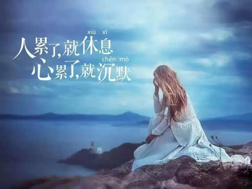 这一路走来最不容易的就是自己,苦了累了都是自己扛,太多的无奈和辛酸