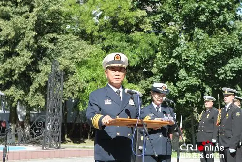 中方总导演,海军副司令员田中致开幕辞国际在线报道(记者 孙娟 子夜)