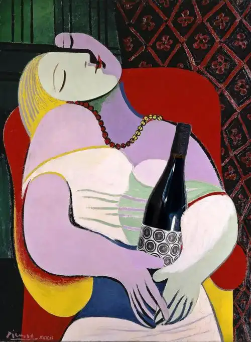 关于原作-梦/巴勃罗·毕加索the dreampablo picasso1932oil on