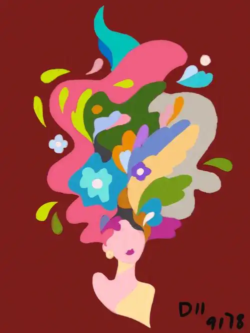 d119178色彩团练l邻近色练习继续中