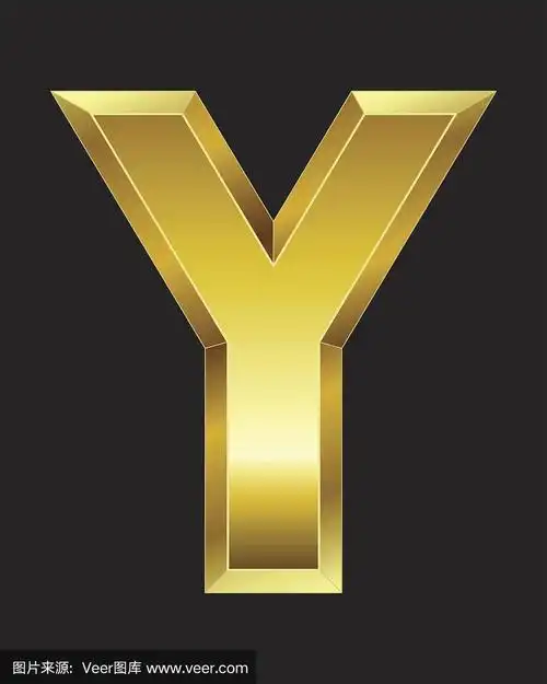 英文字母y,字体,黄金,长方形,垂直画幅