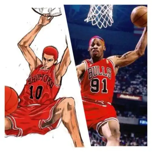 灌篮高手,樱木花道原型.