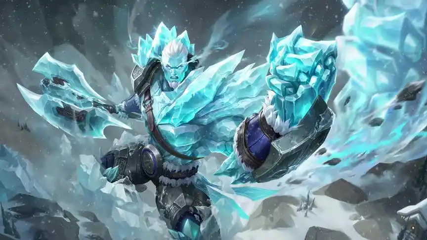 【王者荣耀】盘古-冰霜神祇皮肤爆料