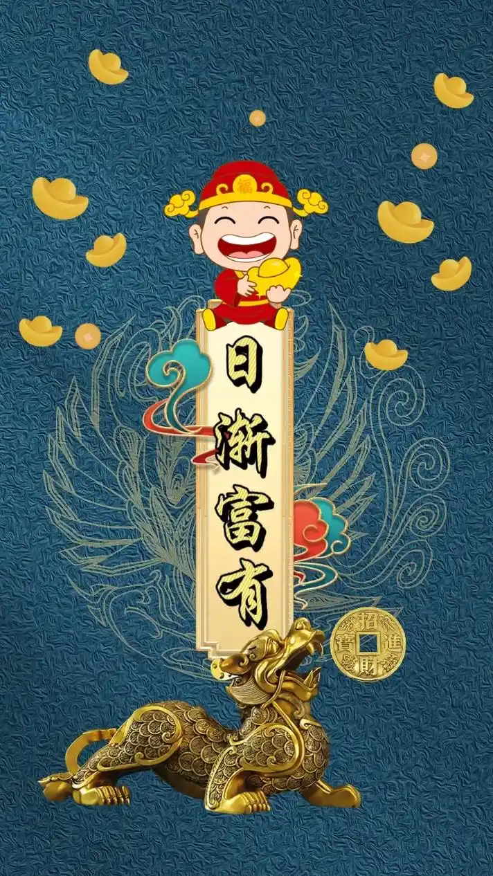 愿你日渐富有,生活越来越好.#抖音图文来了 #手机壁纸 #送 - 抖音