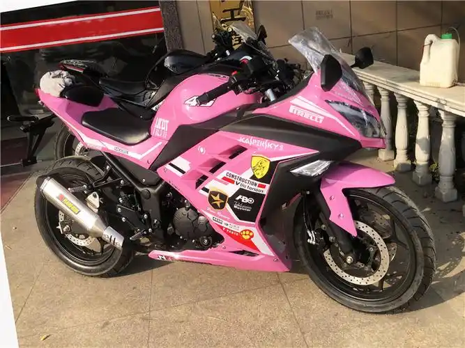 小忍者摩托车跑车250cc战隼公路趴赛街车川崎400双缸水冷机车