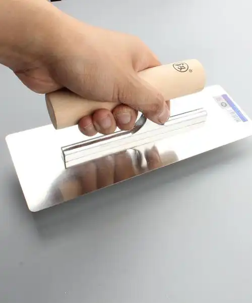 瓦工泥工收光贴砖瓷砖工具泥刀不锈钢抹灰批灰刀抹子 抹泥刀(送手套)