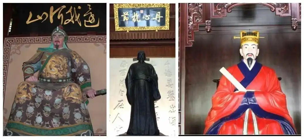 这些历朝历代的三杰人物你都认识么