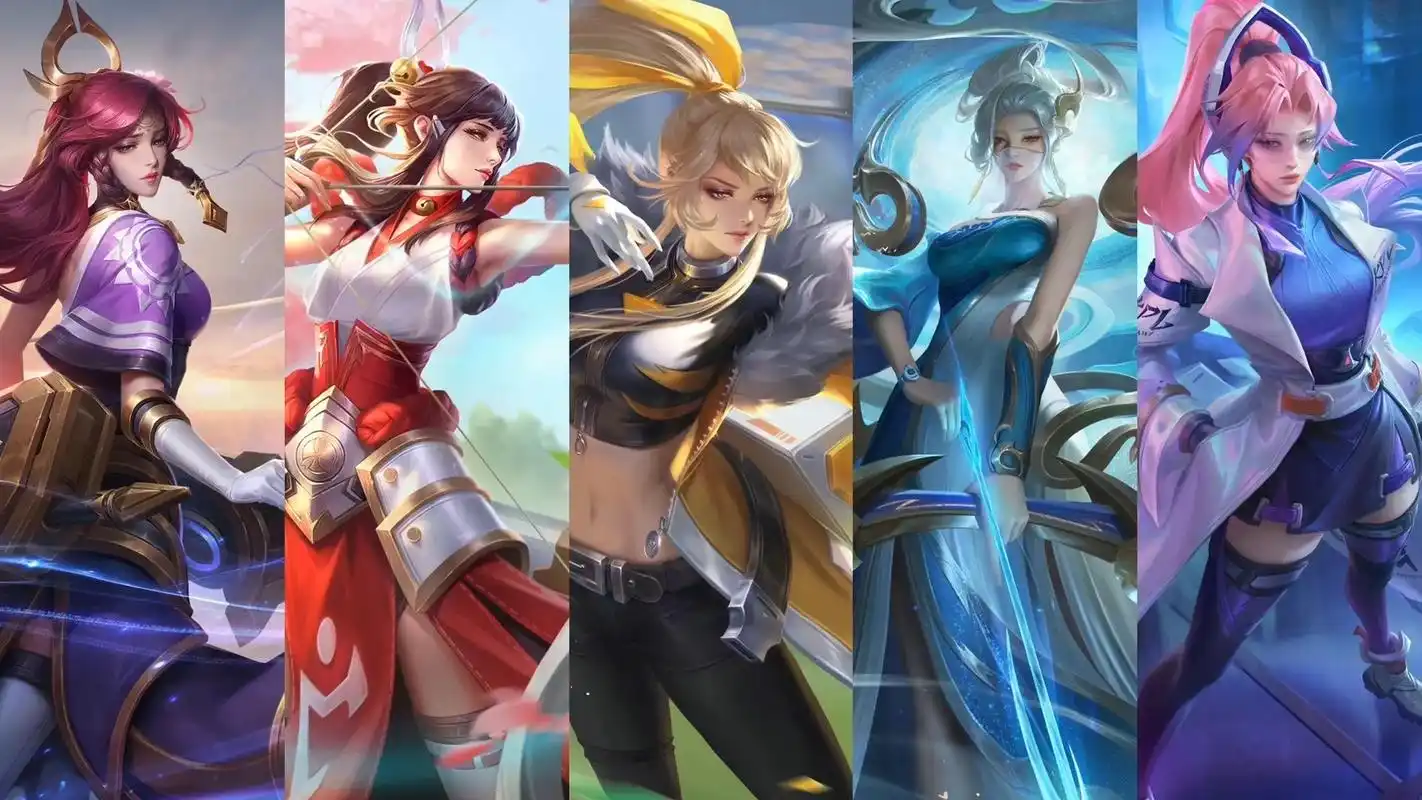 王者荣耀高清壁纸——伽罗合集.你我的姓名,将湮灭于野火,家乡 - 抖音