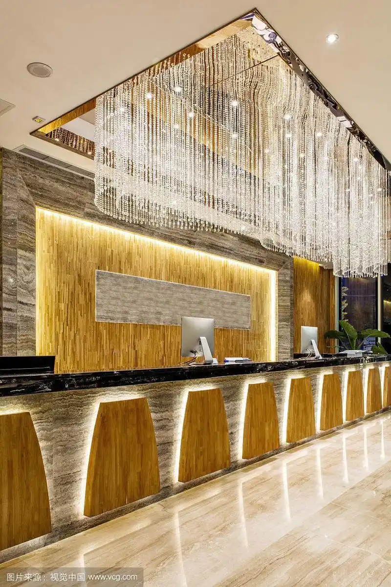 酒店大厅服务台