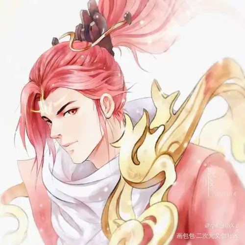 韩信·飞衡_王者荣耀飞衡韩信平涂求点评我要上首推头像插画绘画作品