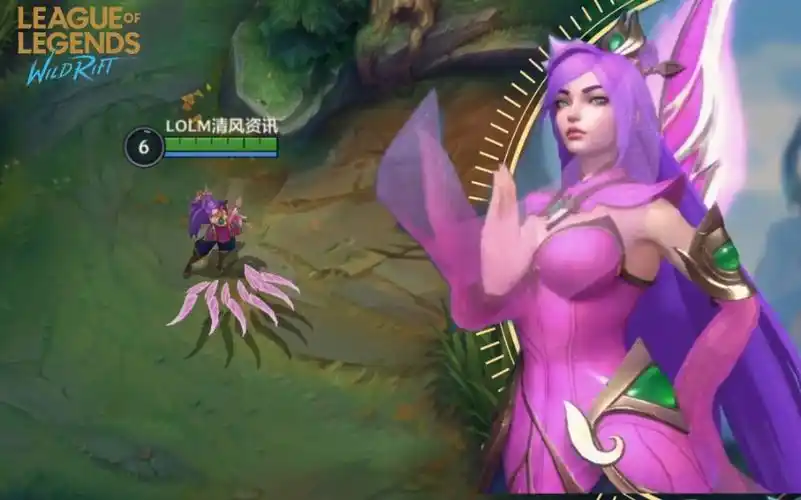 lol手游『莲花之令--艾瑞莉娅』皮肤预览_哔哩哔哩bilibili_英雄联盟