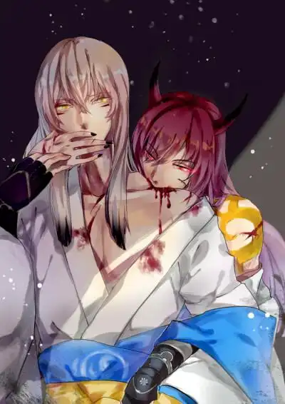 收集   点赞  评论   阴阳师~#阴阳师#一目连x般若#快吃我邪教cp系列