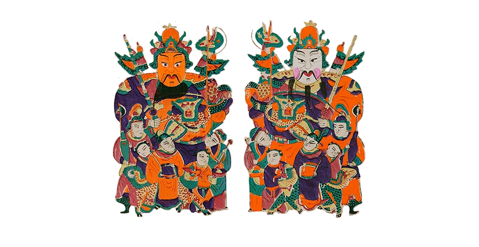 中国民间传统故事——贴门神的由来