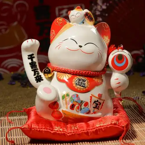 老板都喜欢的福气招财猫,客似云来,好运连连