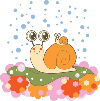 卡通蜗牛