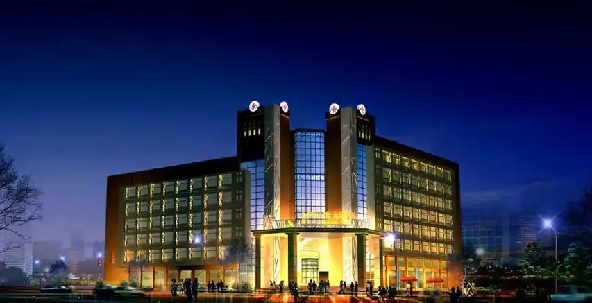 酒店建筑外观设计案例效果图