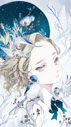 人物动物植物卡通动漫手绘插画可爱斗比萌宠个性背景彩色炫酷古风q版