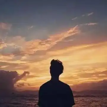 高冷伤感图片男生头像背影