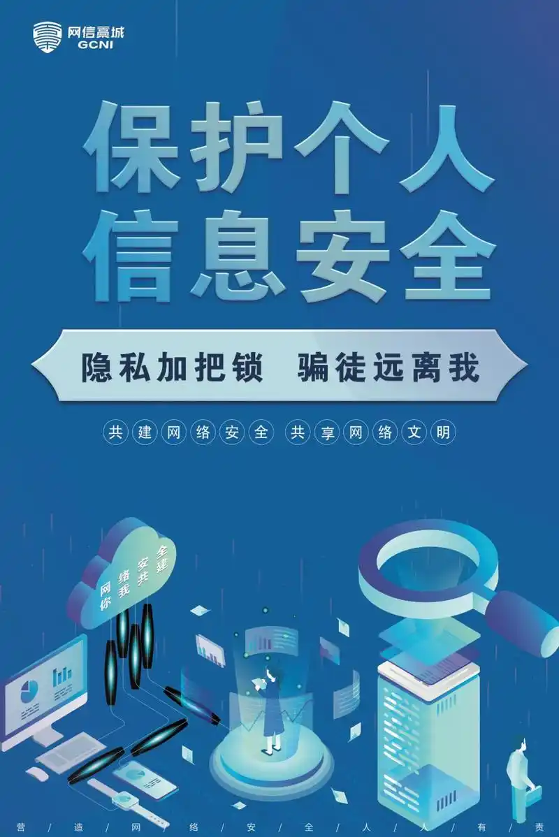 所有人,区委网信办"保护个人信息"原创海报来啦!