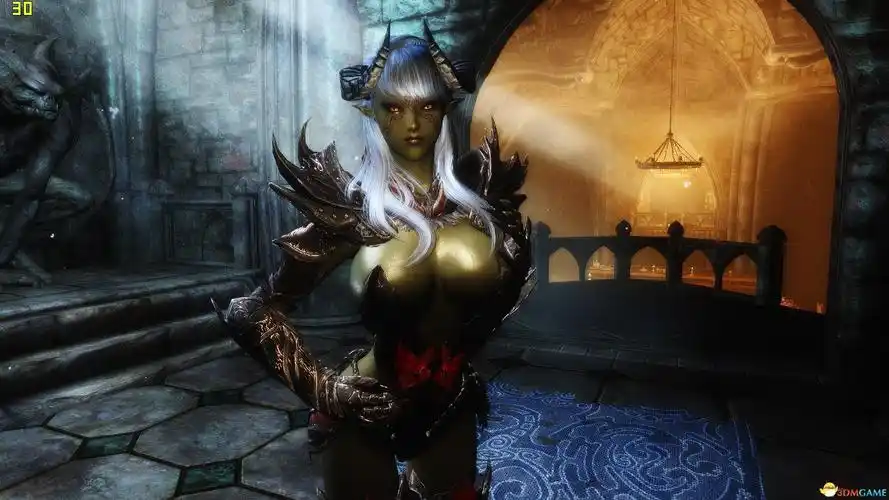 上古卷轴5 服装mod更新 黑丝吊带短裙绅士福利