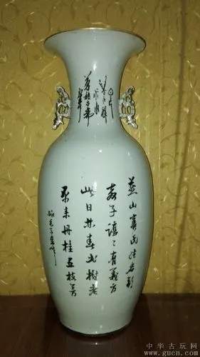 毛子荣粉彩大瓶