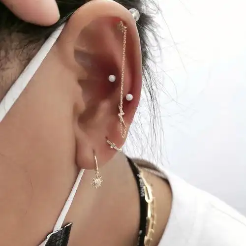 75分享深圳手工穿耳骨钉