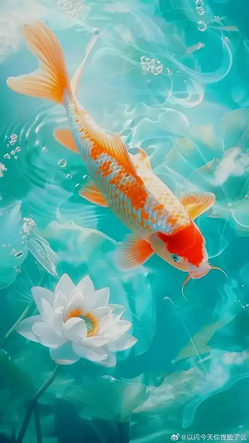 锦鲤壁纸,好运连连!