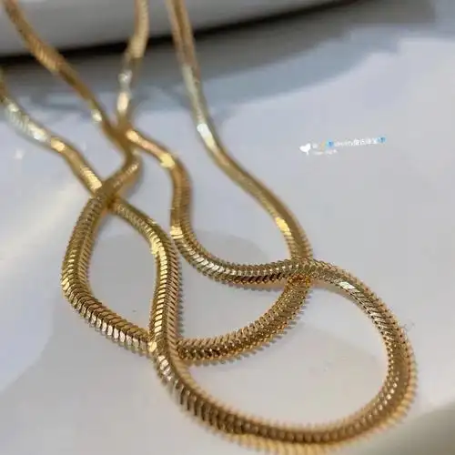 明星推荐蛇骨项链