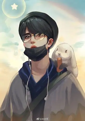 q版手绘肖战 - 堆糖,美图壁纸兴趣社区