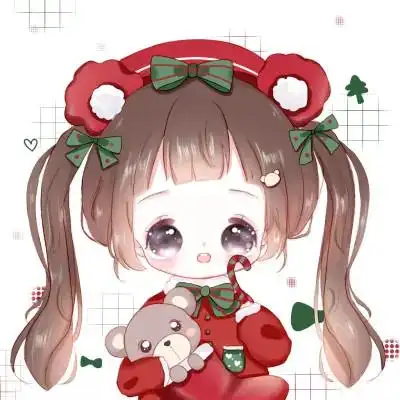 可爱女生头像卡通呆萌q版