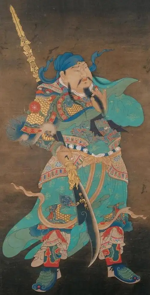 古代将军画像如岳飞关羽为何铠甲外再斜披战袍是否多此一举
