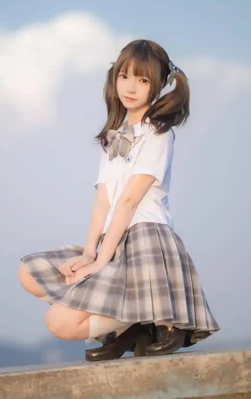 jk制服双马尾水手服绝绝子