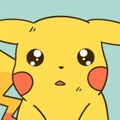高清超萌的皮卡丘可爱头像图片,卡通头像图片