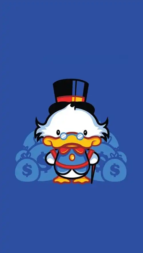 iphone 壁纸 唐老鸭