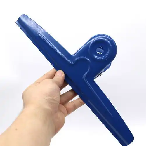 oimg大钢夹大号钢夹铁夹子特大号夹子文件夹子报纸夹白板夹铁夹20厘米