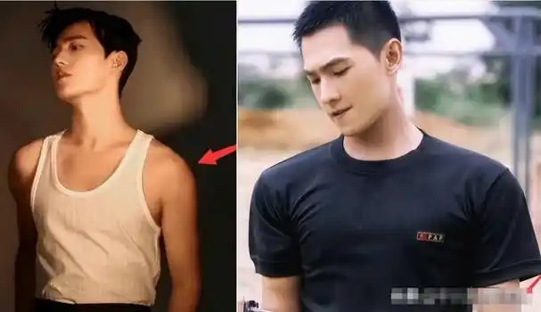 但tvb里的男星,却只能凭自己的辛勤汗水锻炼出八块腹肌.