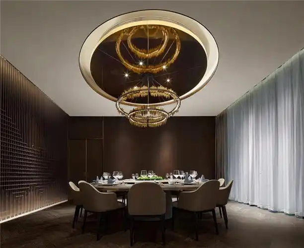 新东方轻奢风名人坊高级粤菜餐厅设计案例