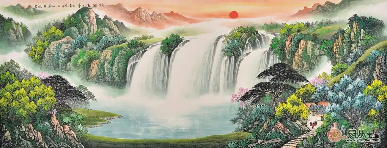 客厅挂什么风水画 客厅挂画经验分享