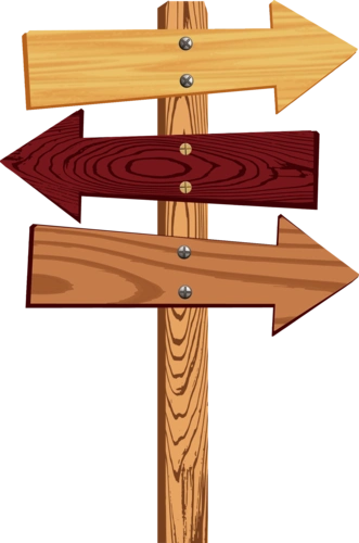 指示牌_木牌指示牌png素材-90设计